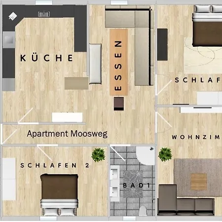 Apartamento Ferienapartment Huber *